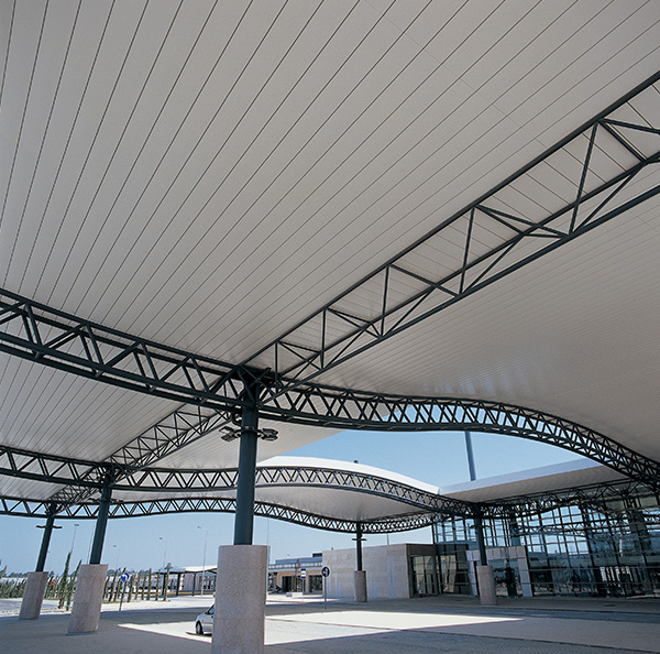 Exterior Wide Panel Ceilings