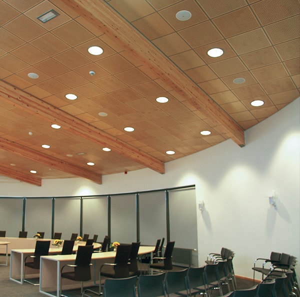 Paneles de madera para techos