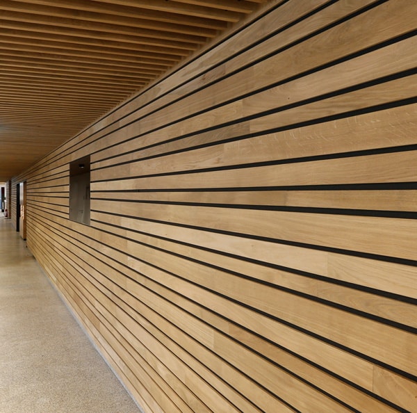 Linear Wood Wall