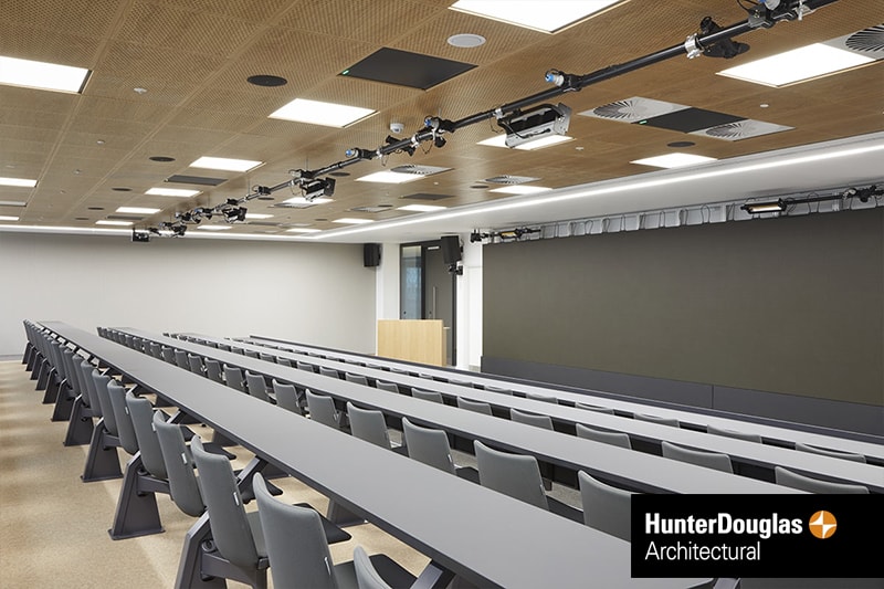 Veneered Wood Ceiling Panels