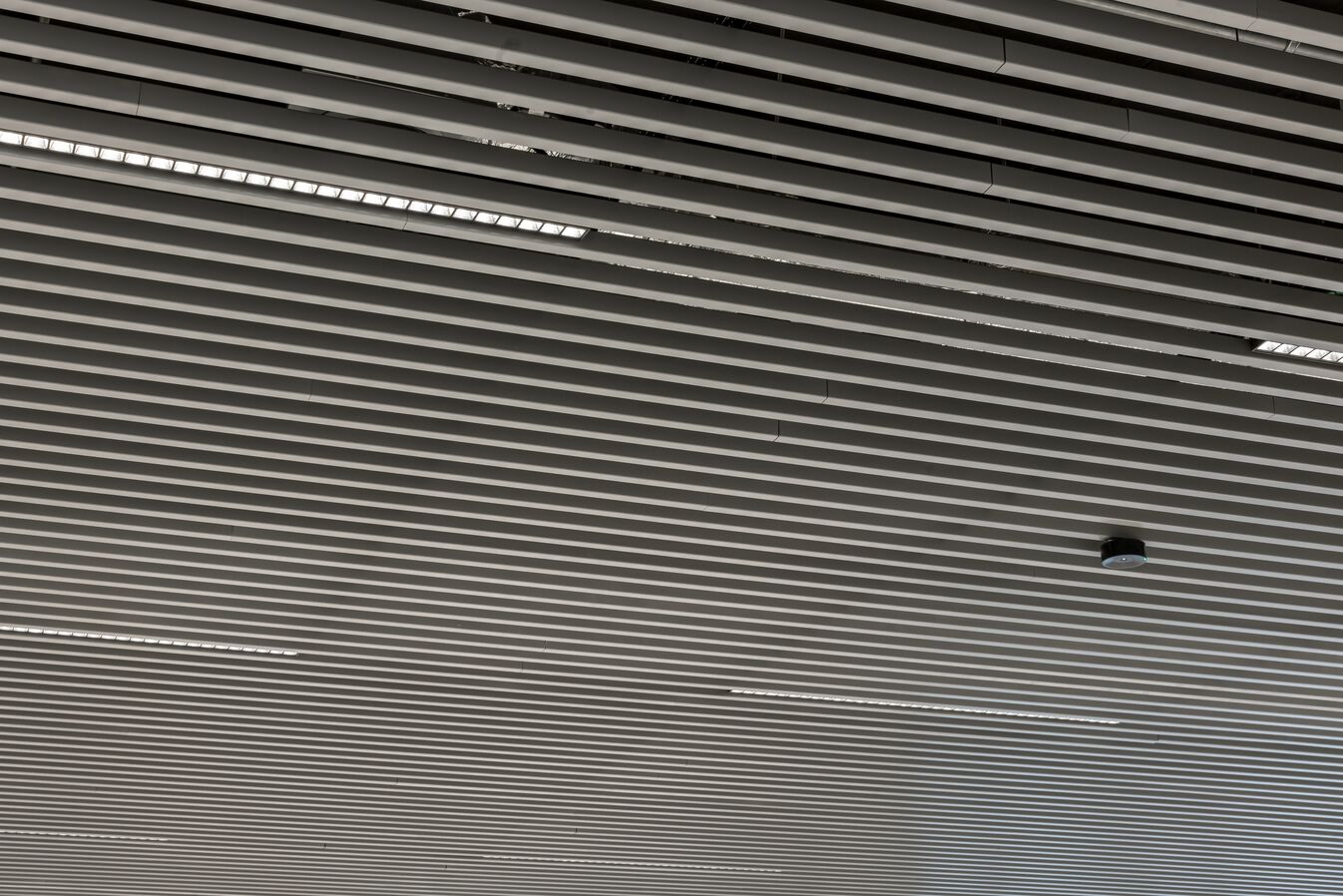 BMCC metal linear ceiling