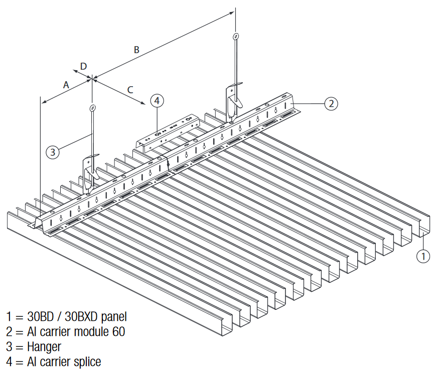 Concrete Core Activation Linear Ceiling Cca