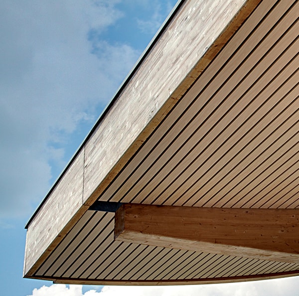 EXTERIOR WOOD CEILINGS