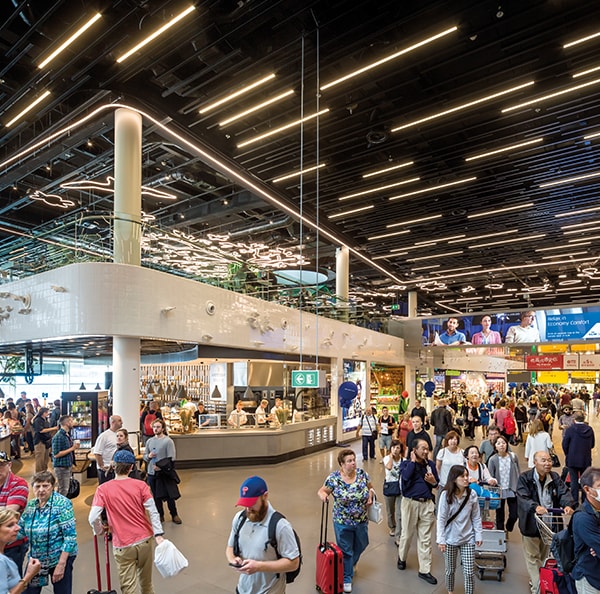 Linear Open Ceilings