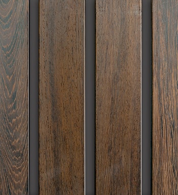 Mahogany wood paneling