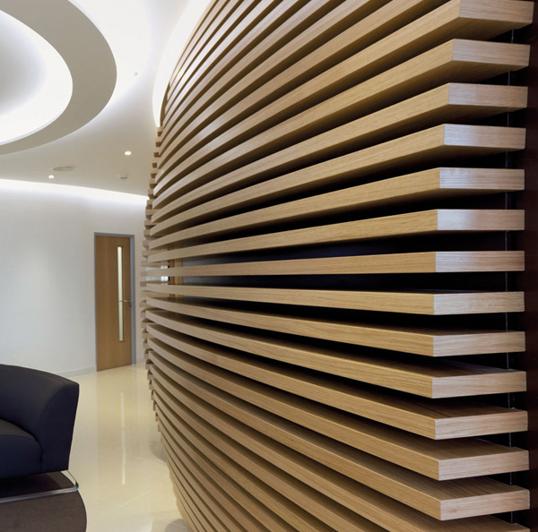 A Wood Wall Creates Great Acoustical Value For A Building