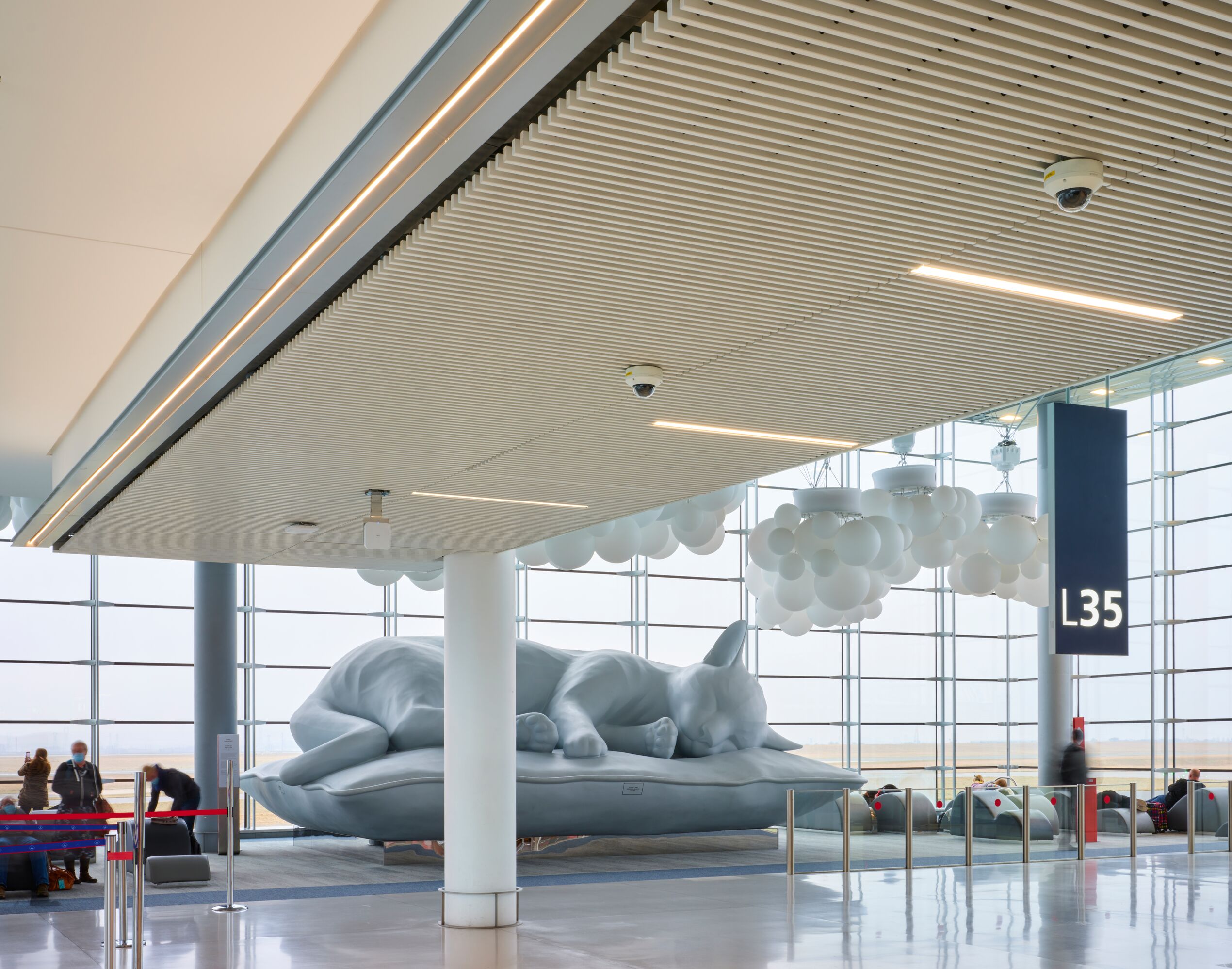 Charles de Gaulle airport in Paris