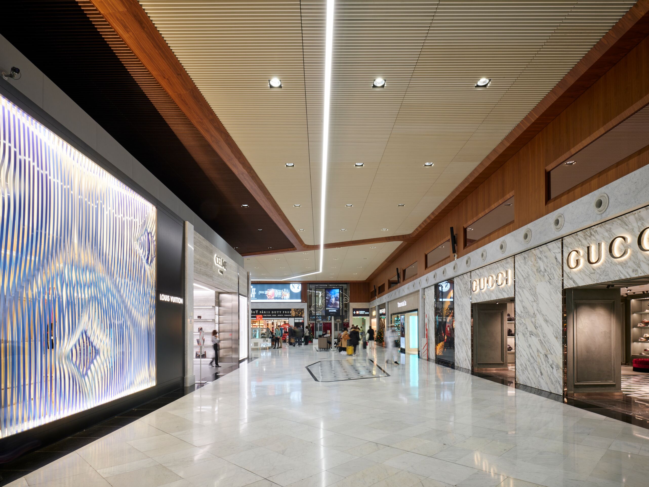 Charles de Gaulle airport shopping center by W, Paris store design